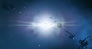 kozmos astronomi arka plan, evren