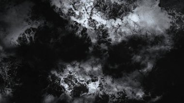 Metin için yeri olan boya lekeleriyle soyut arkaplan