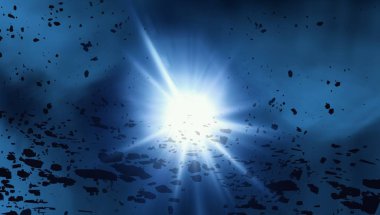 parlaklık ile renkli soyut gökyüzü arka plan