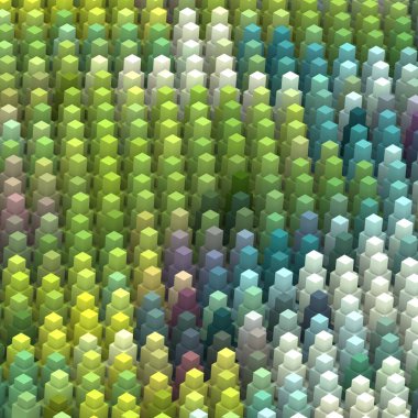 3 boyutlu illüstrasyon. Web modern fon. Renkli desen. Soyut geometrik şekiller. arkaplan.