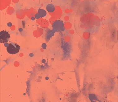 Metin için yeri olan boya lekeleriyle soyut arkaplan