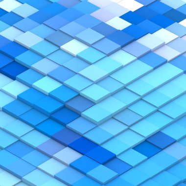 3 boyutlu illüstrasyon. Web modern fon. Renkli desen. Soyut geometrik şekiller. arkaplan.