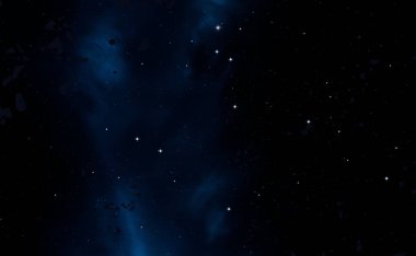 2D çizim. Derin geniş uzay. Parlak yıldızlar, gezegenler, uydular. Çeşitli bilim kurgu yaratıcı arka planlar. Uzay sanatı. Uzaylı güneş sistemleri. Uzaktan. Gerçekçi arka plan derin evren.