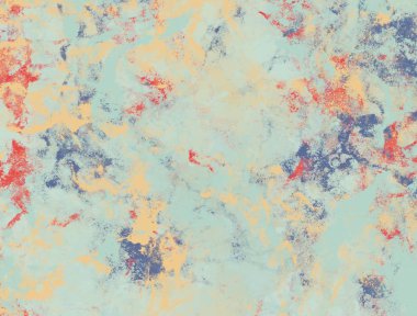 Arkaplanda soyut renkli lekeler