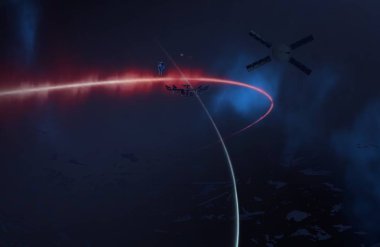 kozmos astronomi arka plan, evren