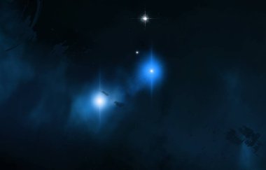 Soyut alan koyu arka plan  