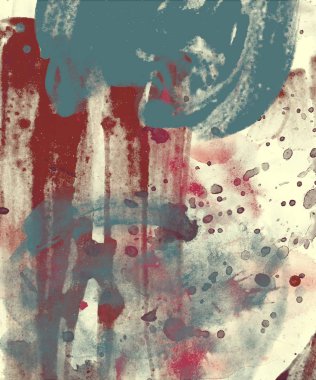 Metin için alanı olan soyut suluboya arkaplanı