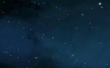 2d illüstrasyon. Derin geniş alan. Yıldızlar, gezegenler ve uydular. Çeşitli bilim kurgu yaratıcı fon. Uzay sanatı. Uzaylı güneş sistemleri. Gerçekçi arka plan 