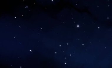 2d illüstrasyon. Derin geniş alan. Yıldızlar, gezegenler ve uydular. Çeşitli bilim kurgu yaratıcı fon. Uzay sanatı. Uzaylı güneş sistemleri. Gerçekçi arka plan 