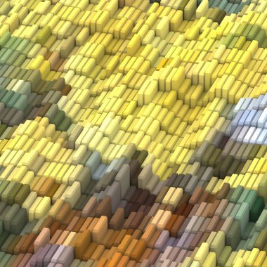 3 boyutlu illüstrasyon. Web modern fon. Renkli desen. Soyut geometrik şekiller. arkaplan.