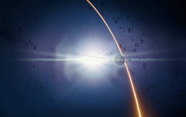 parlaklık ile renkli soyut arka plan