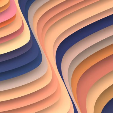 3 boyutlu illüstrasyon. Web modern fon. Renkli desen. Soyut geometrik şekiller. arkaplan.