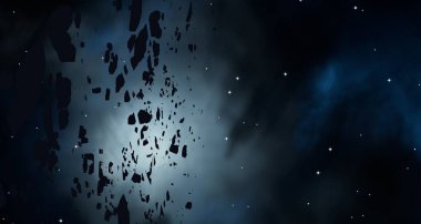 Soyut alan koyu arka plan  