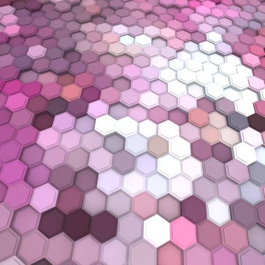 3 boyutlu illüstrasyon. Web modern fon. Renkli desen. Soyut geometrik şekiller. arkaplan.