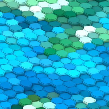 3 boyutlu illüstrasyon. Web modern fon. Renkli desen. Soyut geometrik şekiller. arkaplan.