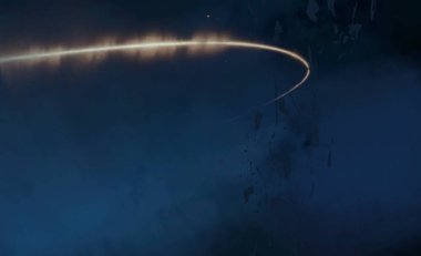 parlaklık ile renkli soyut gökyüzü arka plan