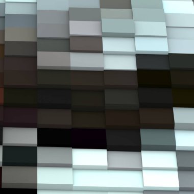 3 boyutlu illüstrasyon. Web modern fon. Renkli desen. Soyut geometrik şekiller. arkaplan.