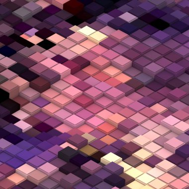3 boyutlu illüstrasyon. Web modern fon. Renkli desen. Soyut geometrik şekiller. arkaplan.