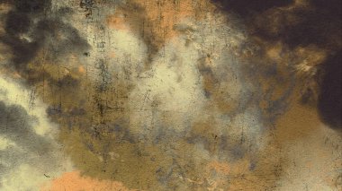 Metin için yeri olan boya lekeleriyle soyut arkaplan