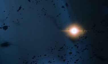 Soyut alan koyu arka plan  