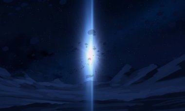 parlaklık ile renkli soyut gökyüzü arka plan