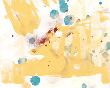 Metin için alanı olan soyut suluboya arkaplanı