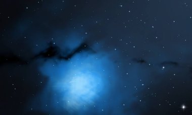 2d illüstrasyon. Derin geniş alan. Yıldızlar, gezegenler ve uydular. Çeşitli bilim kurgu yaratıcı fon. Uzay sanatı. Uzaylı güneş sistemleri. Gerçekçi arka plan 