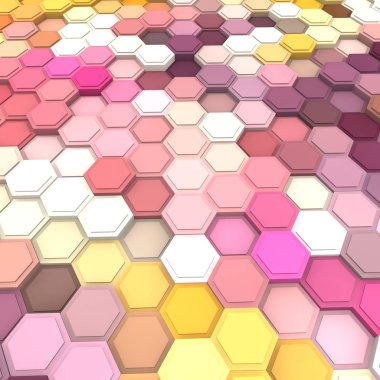 3 boyutlu illüstrasyon. Web modern fon. Renkli desen. Soyut geometrik şekiller. arkaplan.