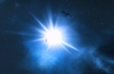 Soyut alan koyu arka plan  