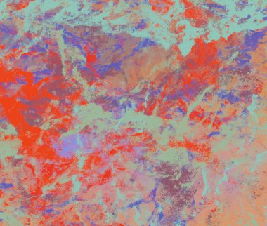 Arkaplanda soyut renkli lekeler