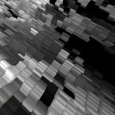 3 boyutlu illüstrasyon. Web modern fon. Renkli desen. Soyut geometrik şekiller. arkaplan.