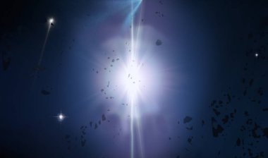 parlaklık ile renkli soyut gökyüzü arka plan