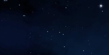 2d illüstrasyon. Derin geniş alan. Yıldızlar, gezegenler ve uydular. Çeşitli bilim kurgu yaratıcı fon. Uzay sanatı. Uzaylı güneş sistemleri. Gerçekçi arka plan 