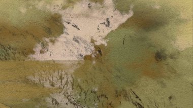 Metin için yeri olan boya lekeleriyle soyut arkaplan