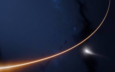 Soyut alan koyu arka plan  