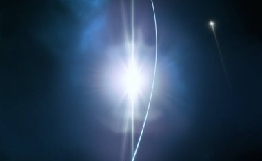 parlaklık ile renkli soyut gökyüzü arka plan