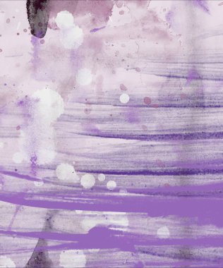 soyut grunge suluboya darbeleri ve fırçalar desen