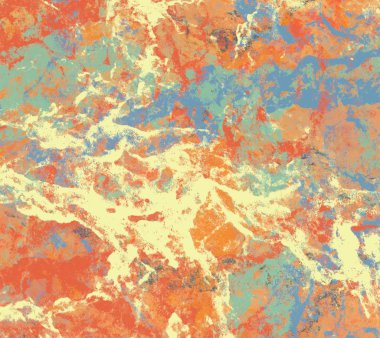 Arkaplanda soyut renkli lekeler