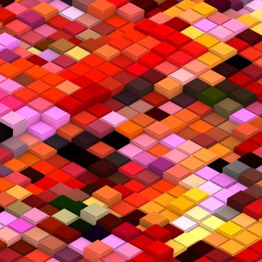 3 boyutlu illüstrasyon. Web modern fon. Renkli desen. Soyut geometrik şekiller. arkaplan.