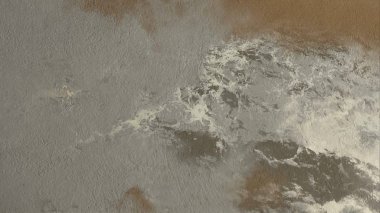 Metin için yeri olan boya lekeleriyle soyut arkaplan