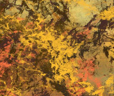 metin için alan ile arka planda soyut renkli lekeler