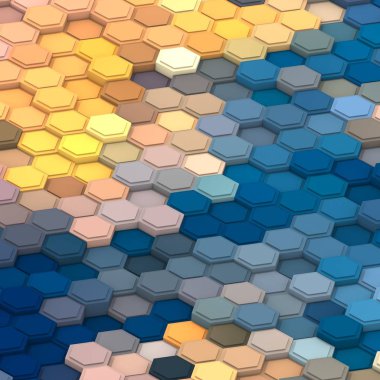 3 boyutlu illüstrasyon. Web modern fon. Renkli desen. Soyut geometrik şekiller. arkaplan.