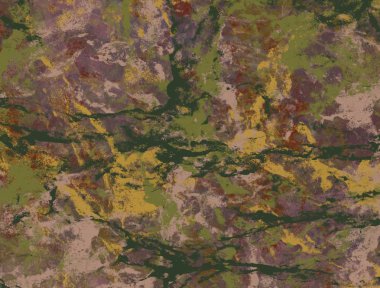 Arkaplanda soyut renkli lekeler