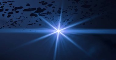 Soyut alan koyu arka plan  