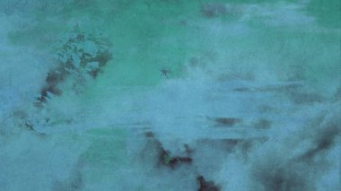 Metin için yeri olan boya lekeleriyle soyut arkaplan