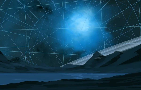 นหล ดอวกาศอ กษร — ภาพถ่ายสต็อก