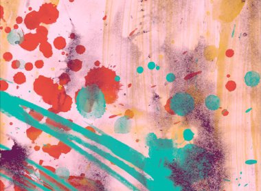 Metin için alanı olan soyut suluboya arkaplanı