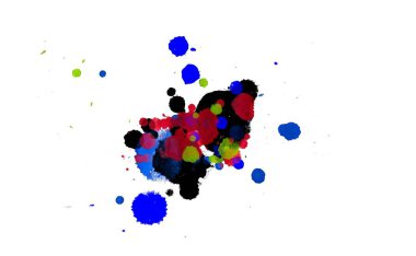 damla ile soyut renkli arka plan