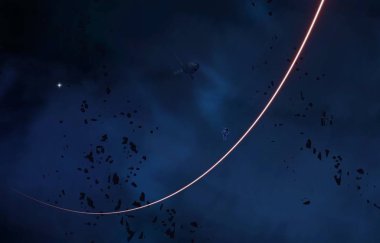 Soyut alan koyu arka plan  