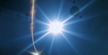 parlaklık ile renkli soyut gökyüzü arka plan